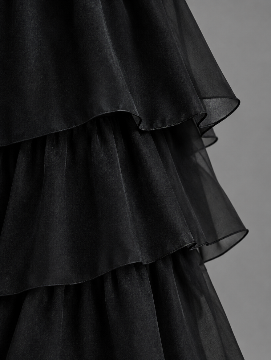 Elegantes, fliessendes Maxikleid