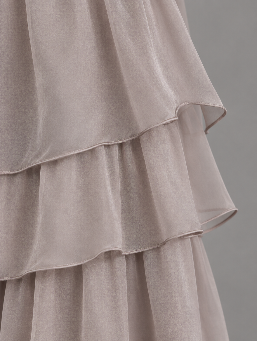 Elegantes, fliessendes Maxikleid