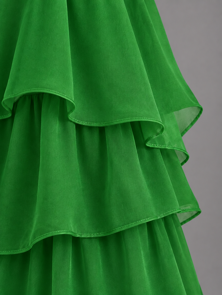 Elegantes, fliessendes Maxikleid