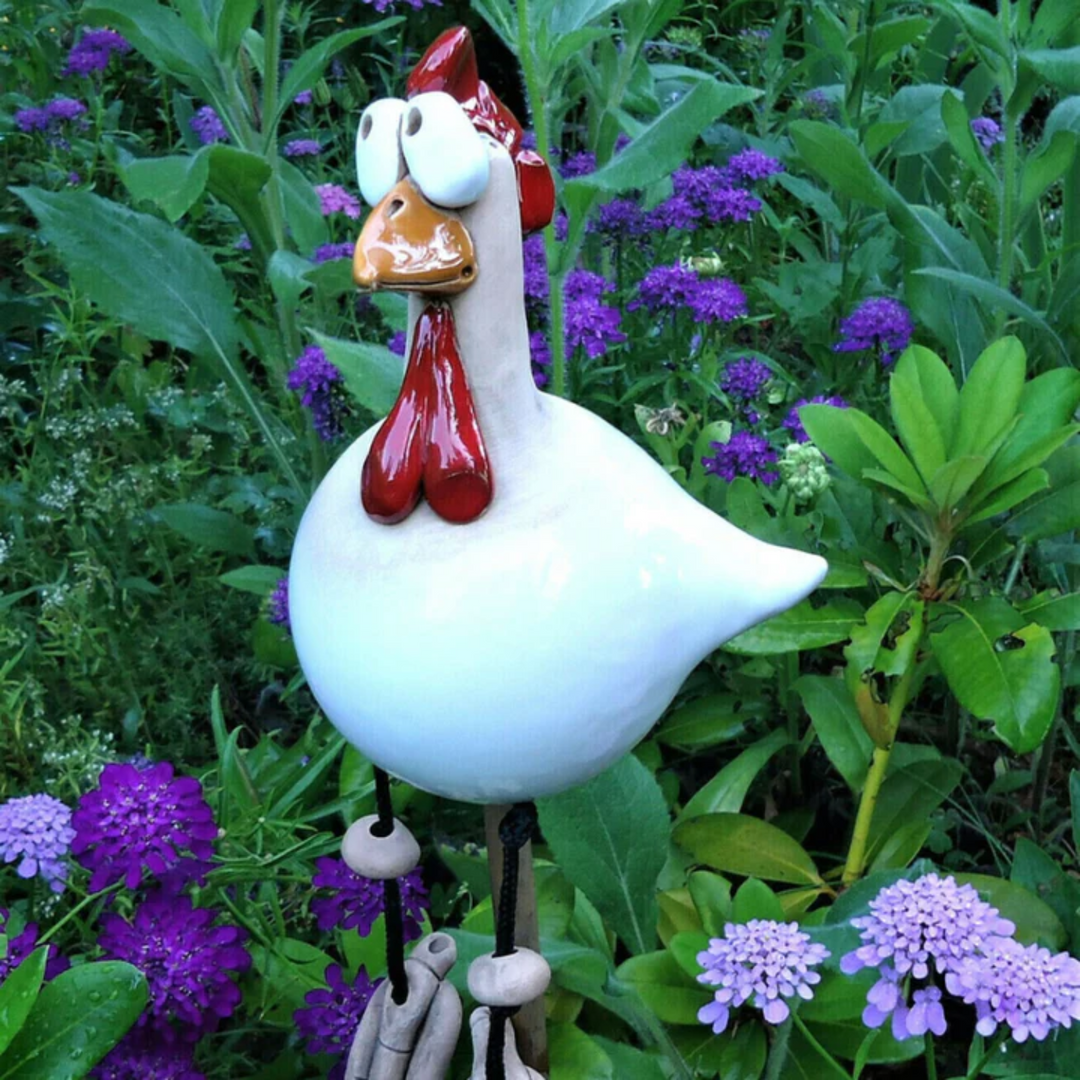 Fröhliche Gartenhühner - Bringen Sie Ihren Garten zum Leben!