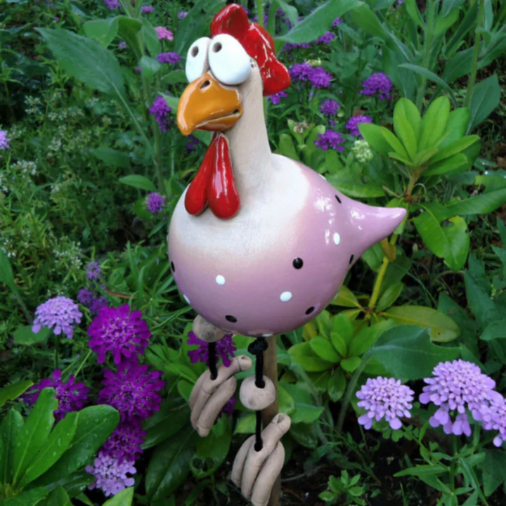 Fröhliche Gartenhühner - Bringen Sie Ihren Garten zum Leben!