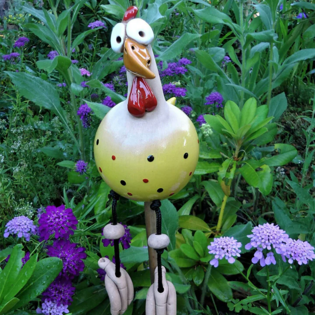 Fröhliche Gartenhühner - Bringen Sie Ihren Garten zum Leben!