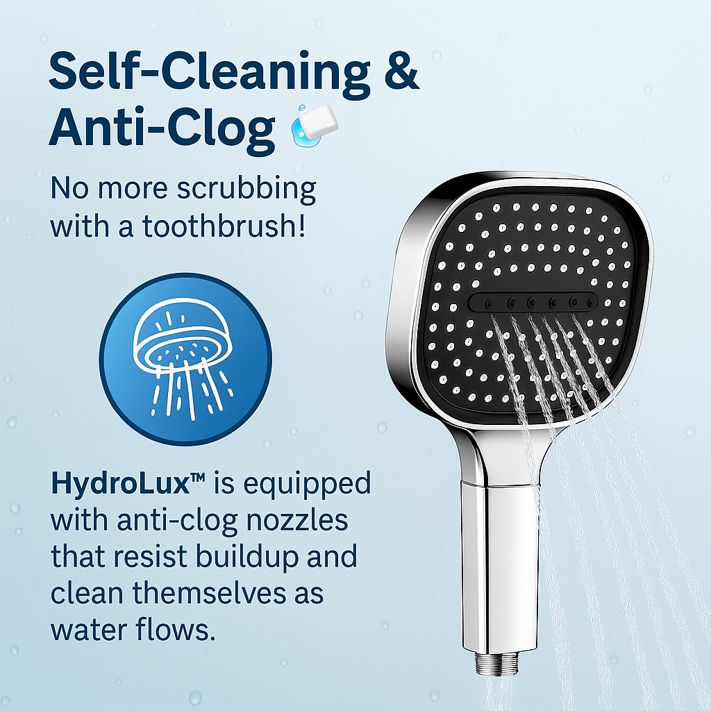 Hochdruckdusche mit Turbo-Boost-Technologie und Filtration