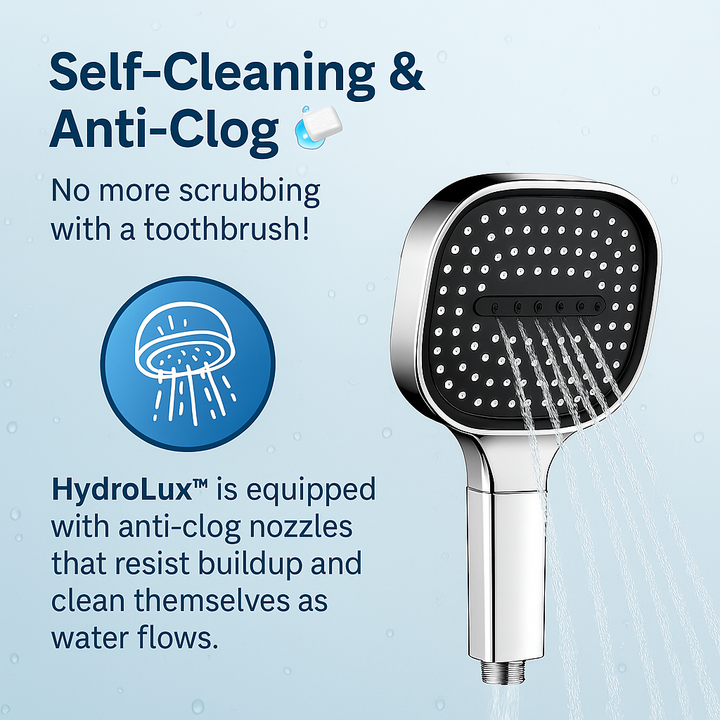 Hochdruckdusche mit Turbo-Boost-Technologie und Filtration