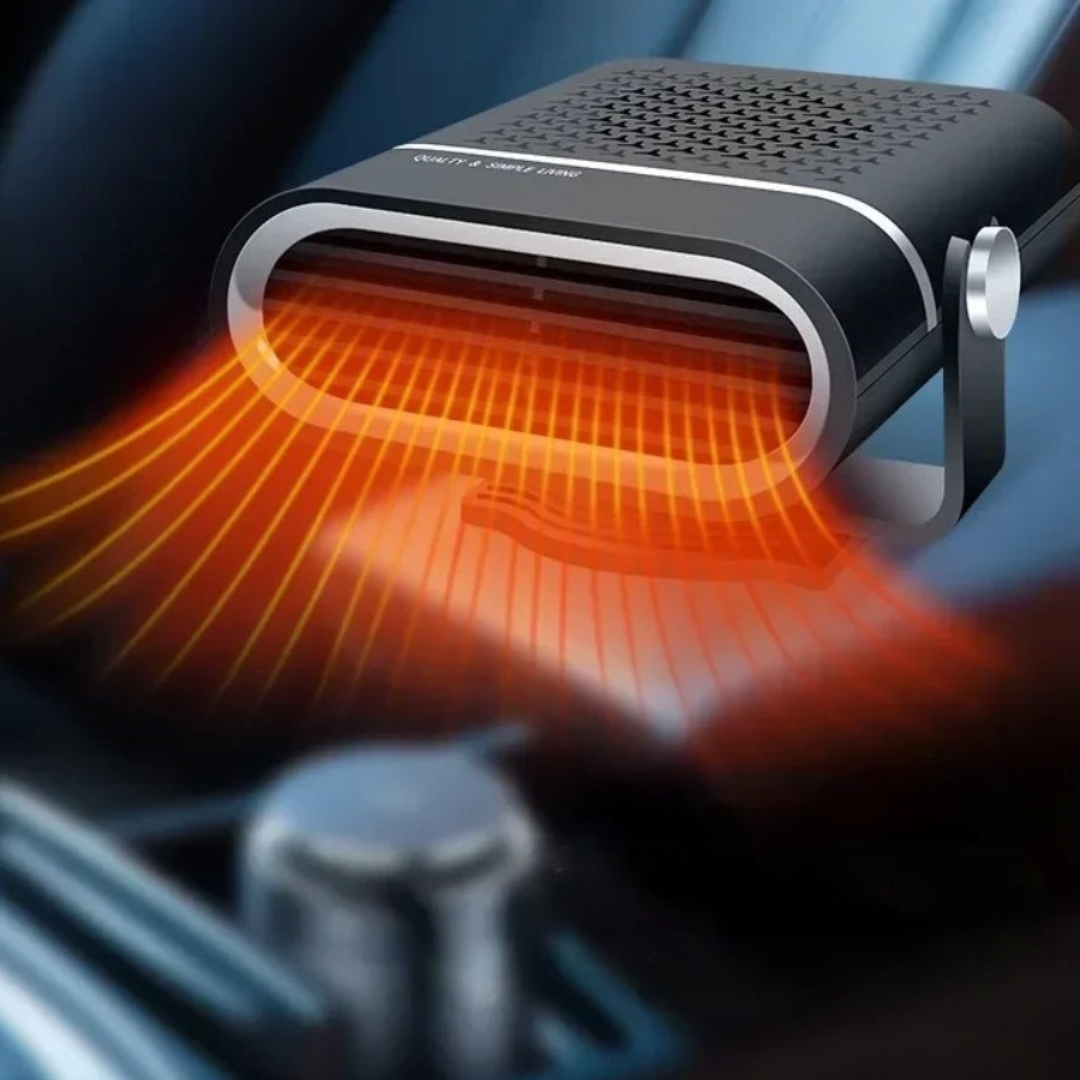 Tragbare Autoheizung mit Ventilator an 12 V und USB