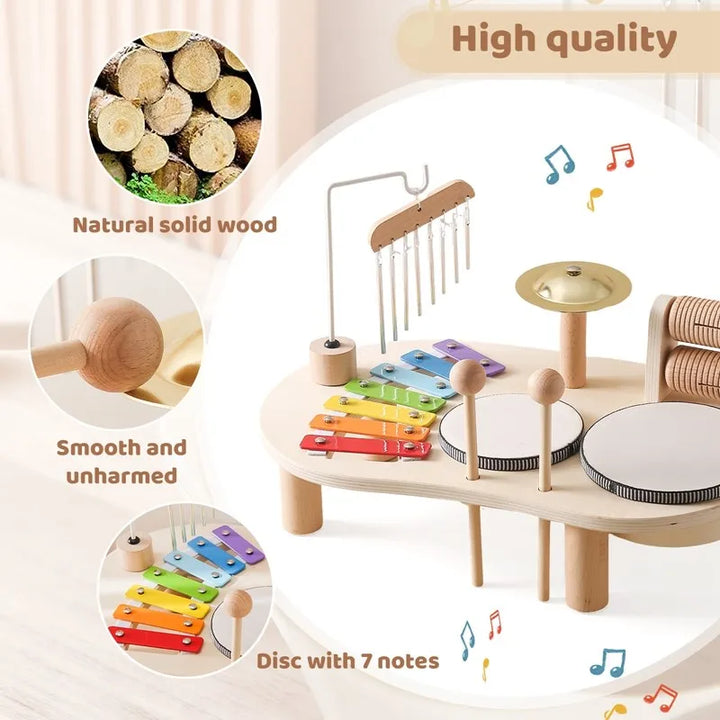 Kreative Musikstation aus Holz – MelodyMaker