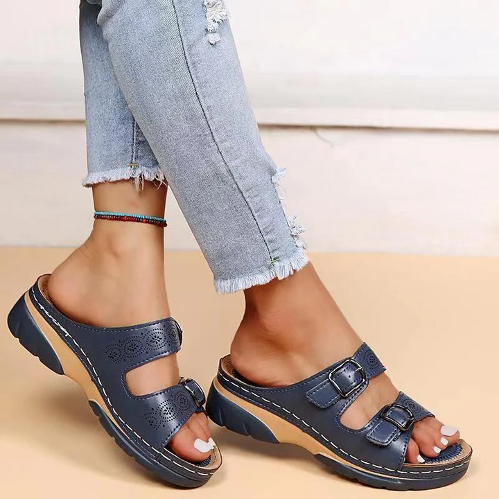 Orthopädische Damen-Komfortsandalen mit Gelsohle - Sofia