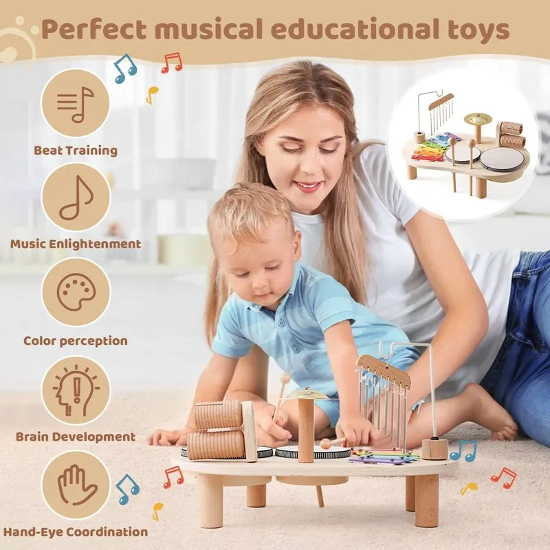 Kreative Musikstation aus Holz – MelodyMaker