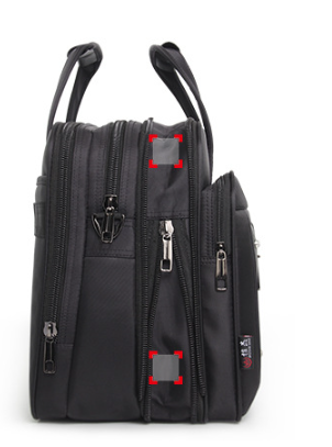 Business-Laptoptasche aus Canvas für Herren