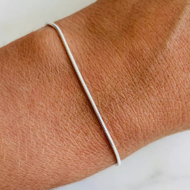 Armband | Minimalistisches Armband mit Schlangenverschluss