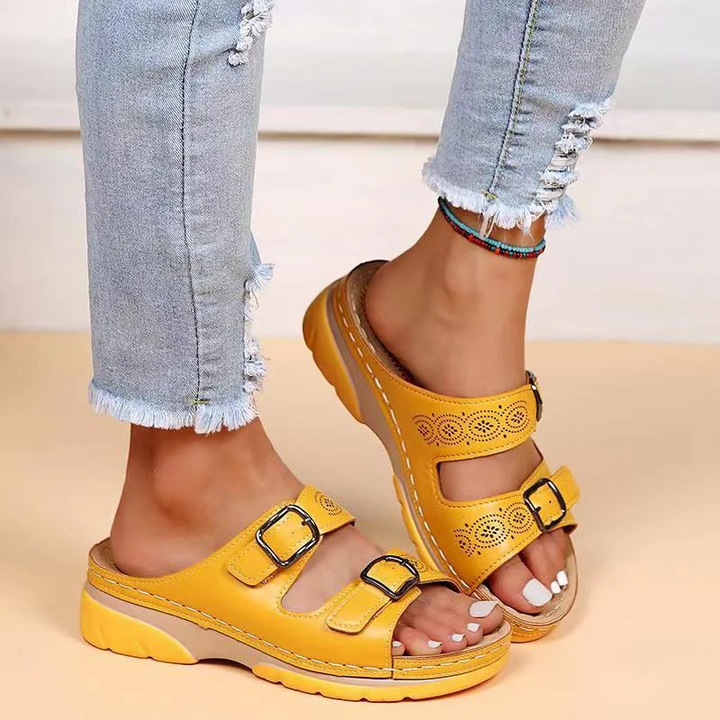 Orthopädische Damen-Komfortsandalen mit Gelsohle - Sofia