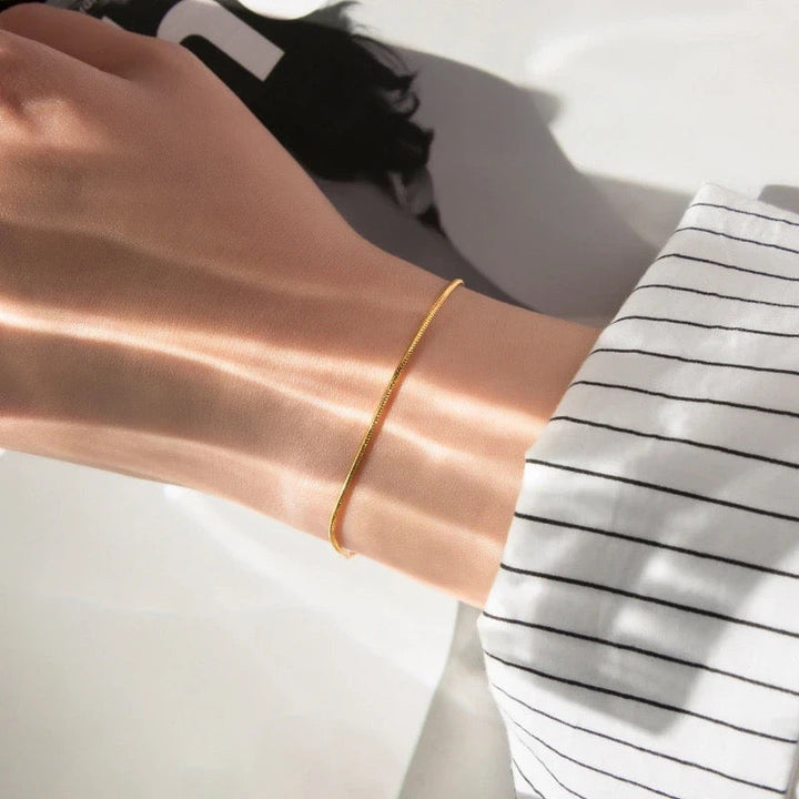 Armband | Minimalistisches Armband mit Schlangenverschluss