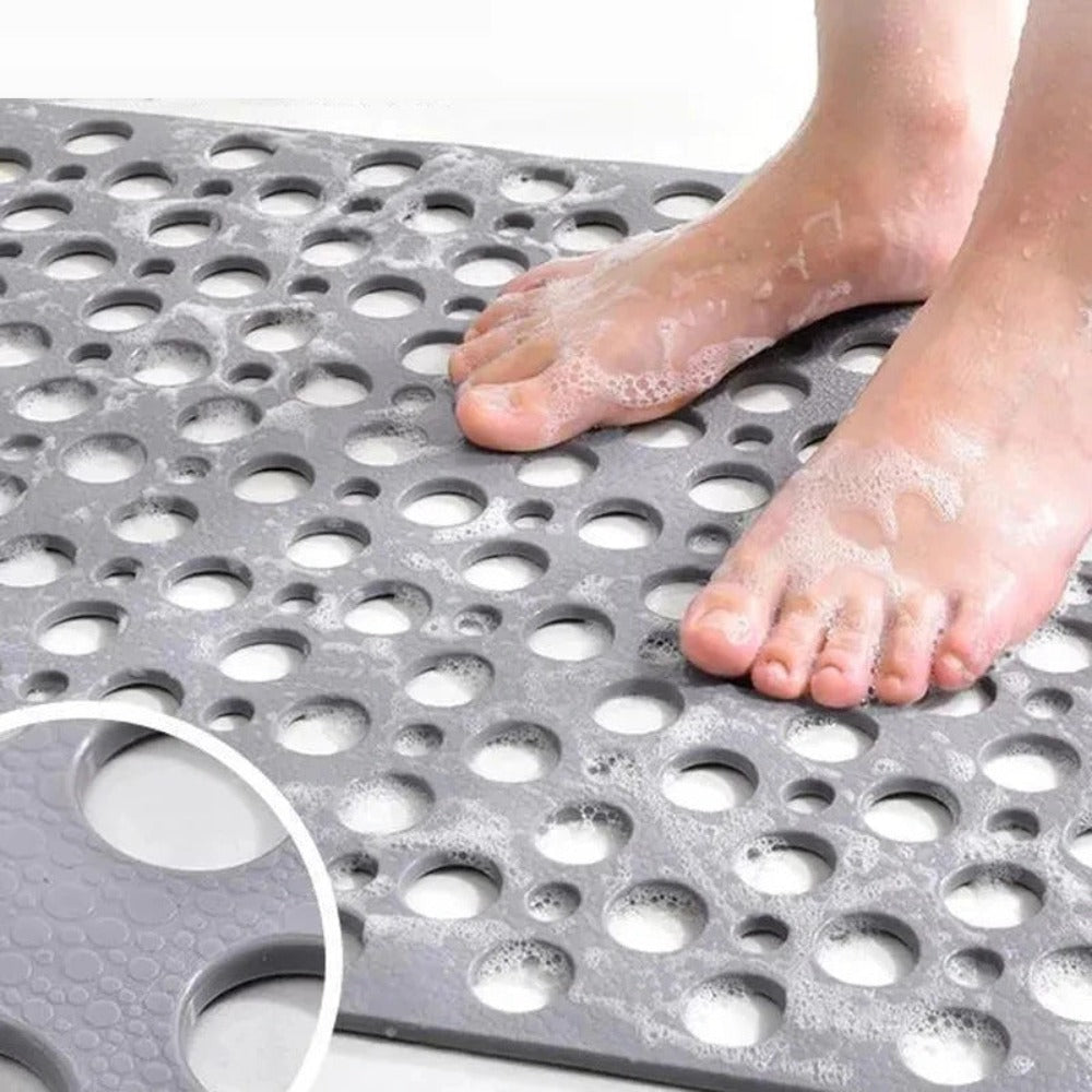 Rutschfeste und antibakterielle Duschmatte – GripGuard