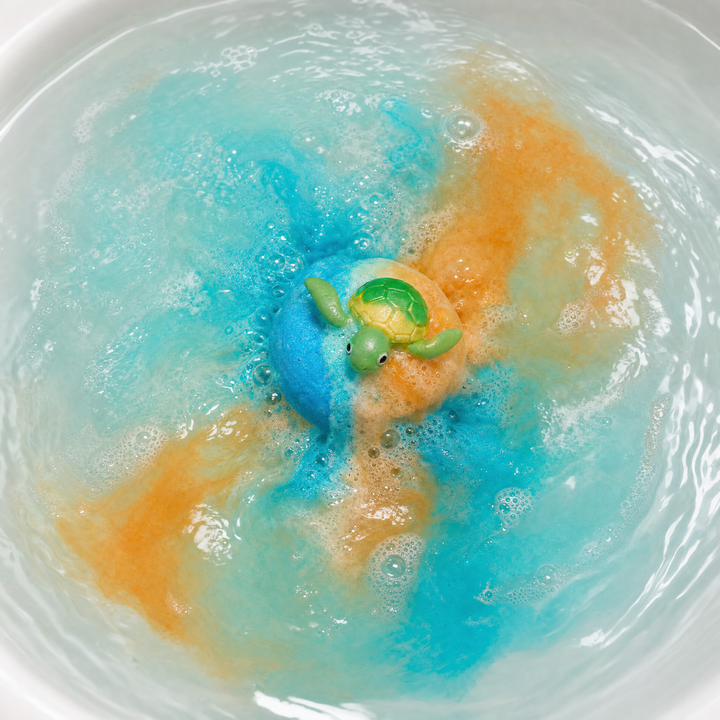 OceanPop - 6 Badekugeln mit Überraschungsspielzeug für Kinder