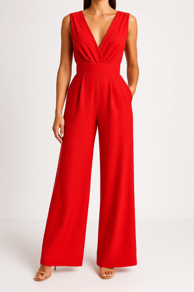 Sommer-Jumpsuit für Frauen für den Weg zur Arbeit