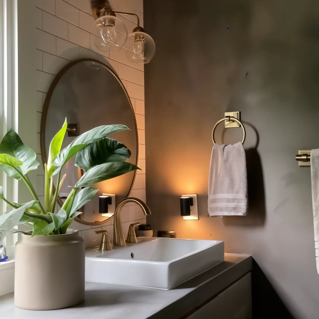 Bauhaus-Design Nachtlampe - dimmbares LED-Licht