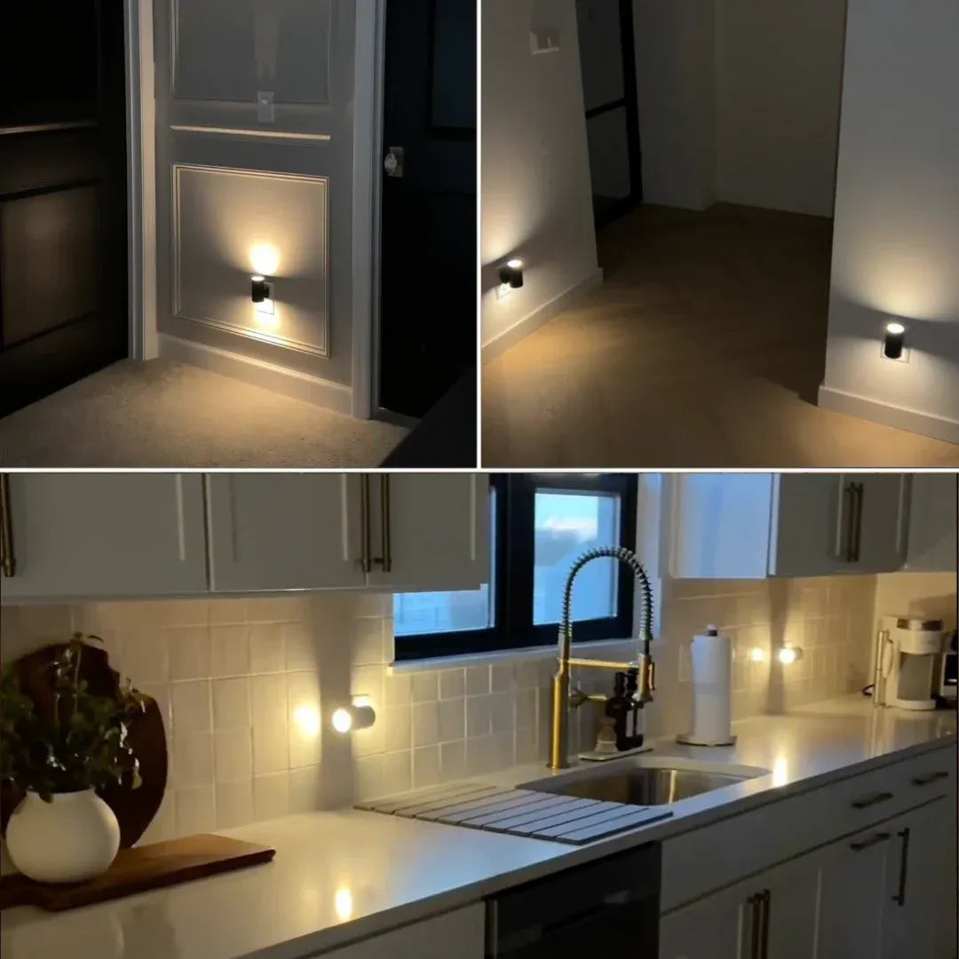 Bauhaus-Design Nachtlampe - dimmbares LED-Licht