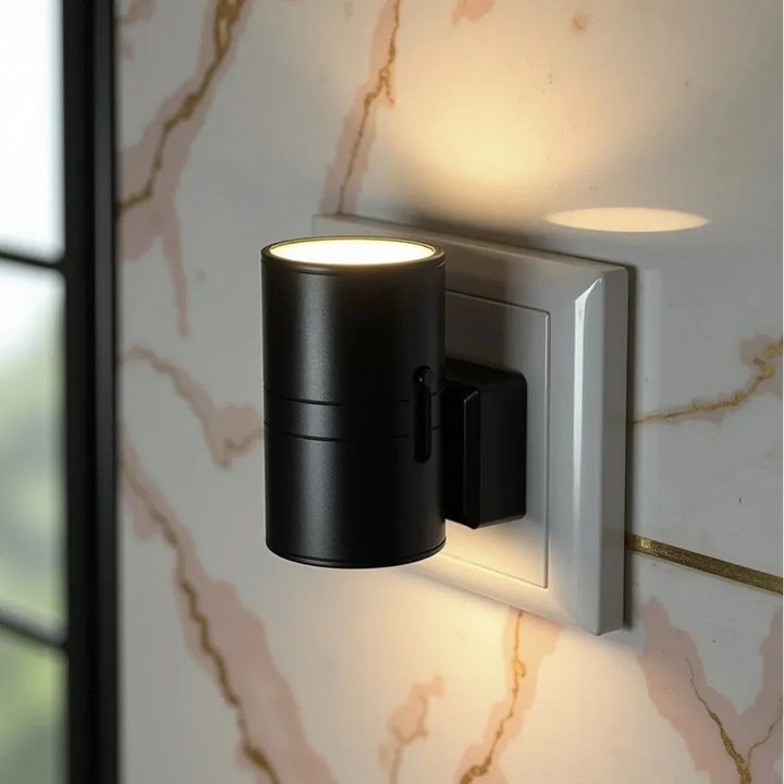 Bauhaus-Design Nachtlampe - dimmbares LED-Licht