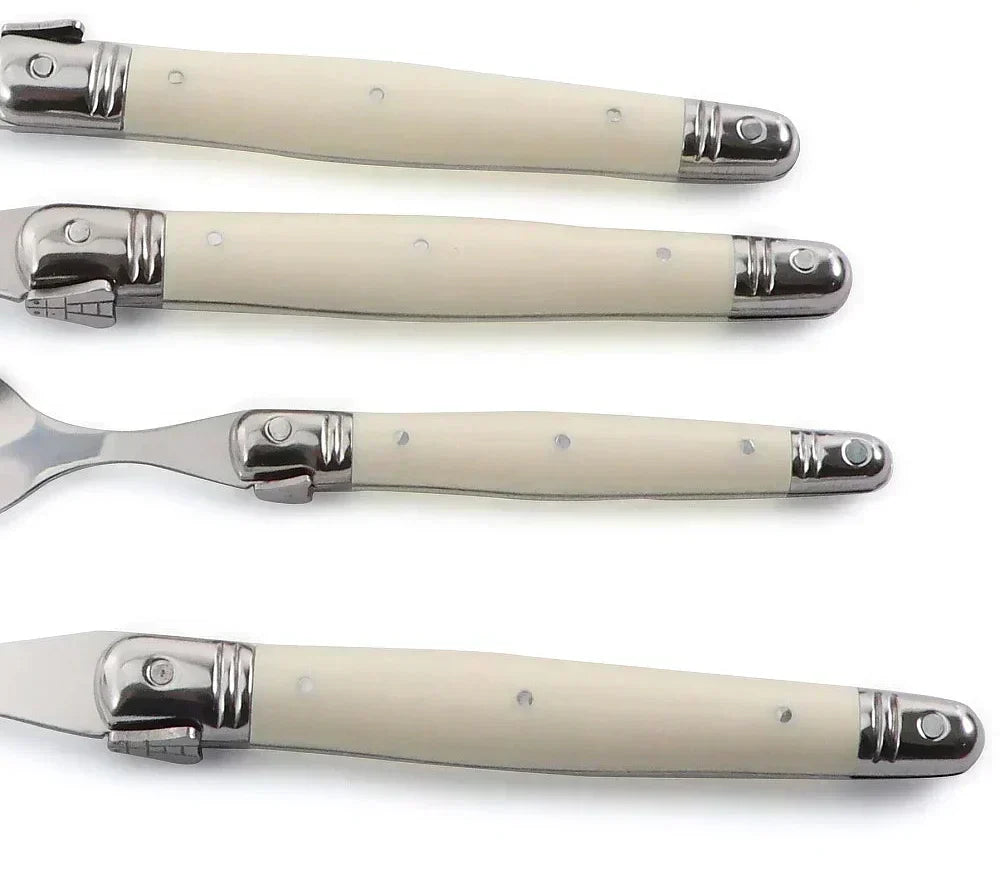 IvoryElegance – Luxuriöses Laguiole-Besteckset mit zeitlosem Stil