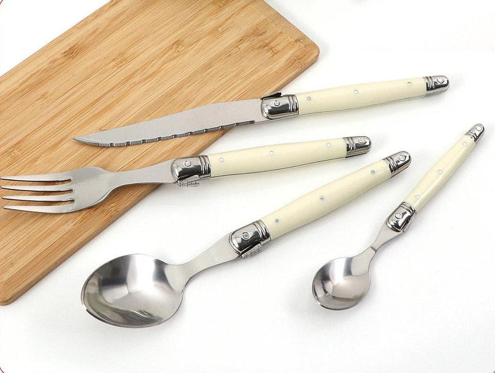 IvoryElegance – Luxuriöses Laguiole-Besteckset mit zeitlosem Stil