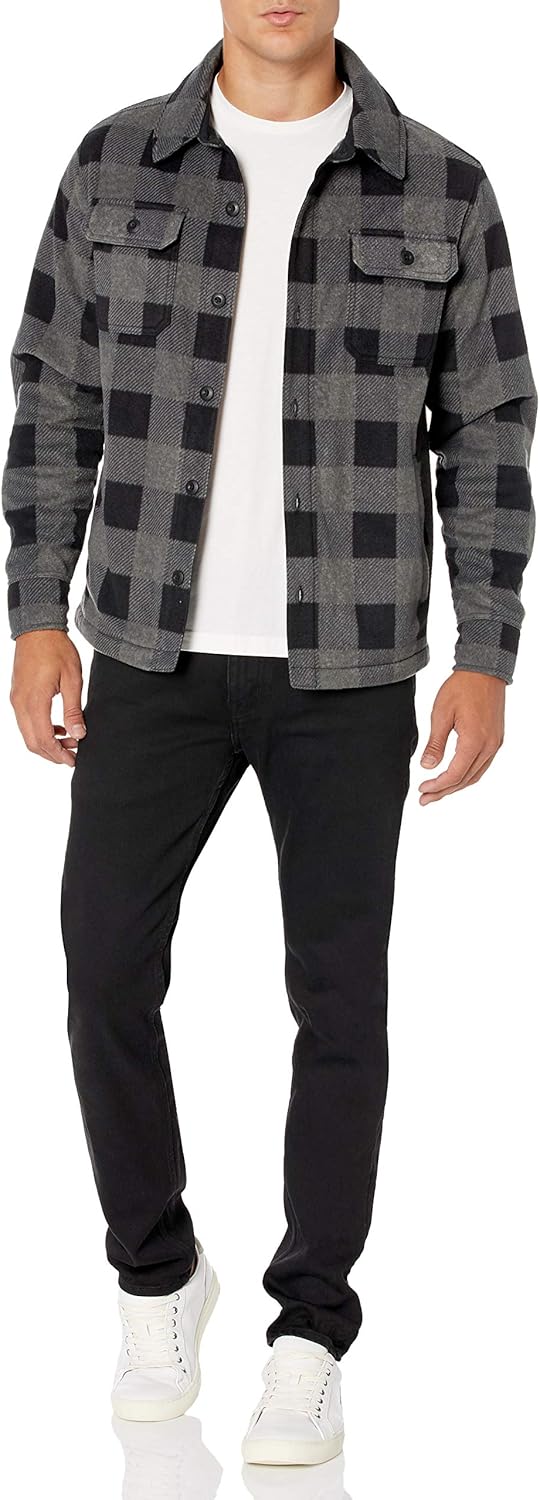 Herren-Fleece-Überhemd für Frühling 2026 – Max