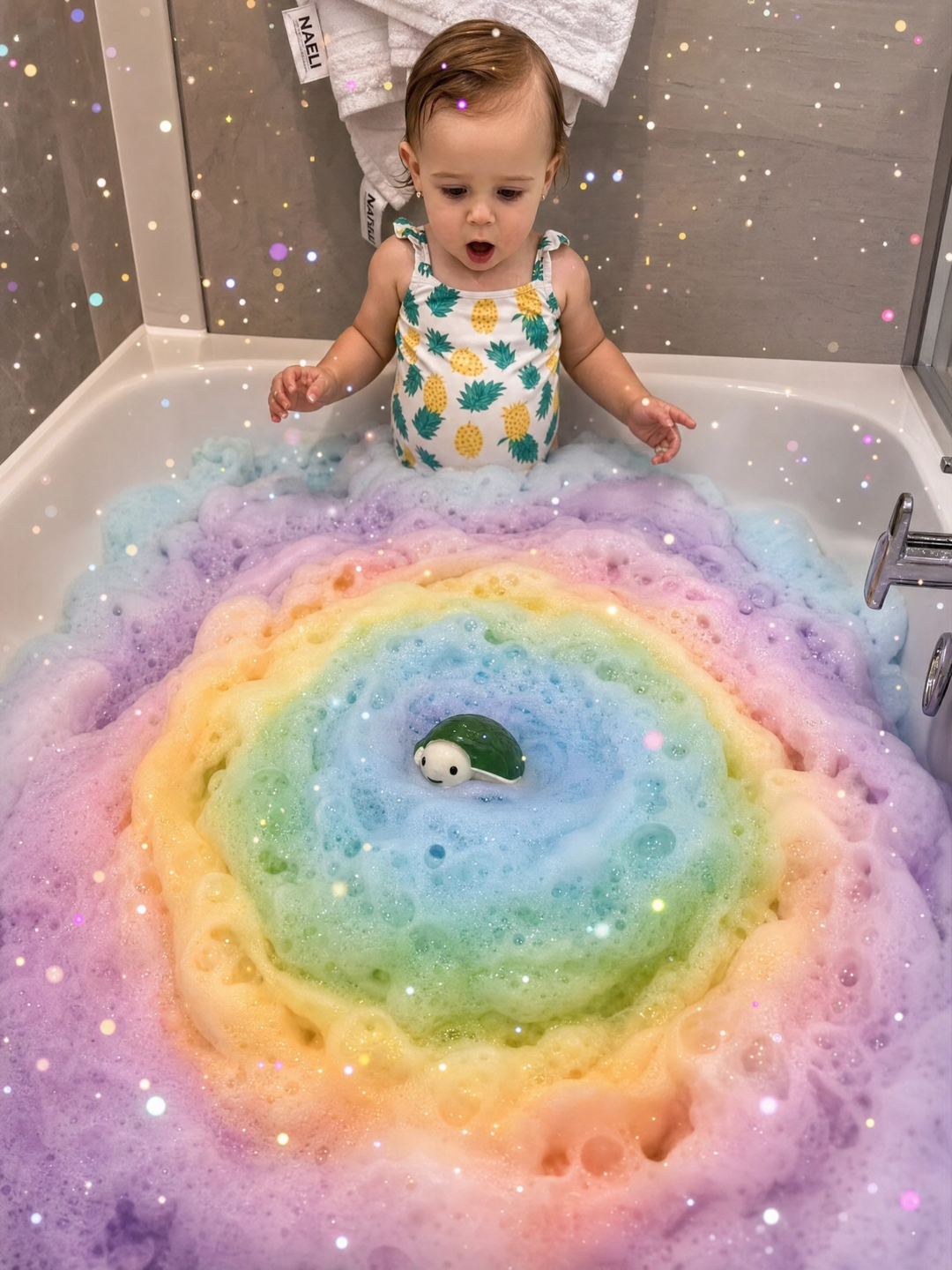 OceanPop - 6 Badekugeln mit Überraschungsspielzeug für Kinder