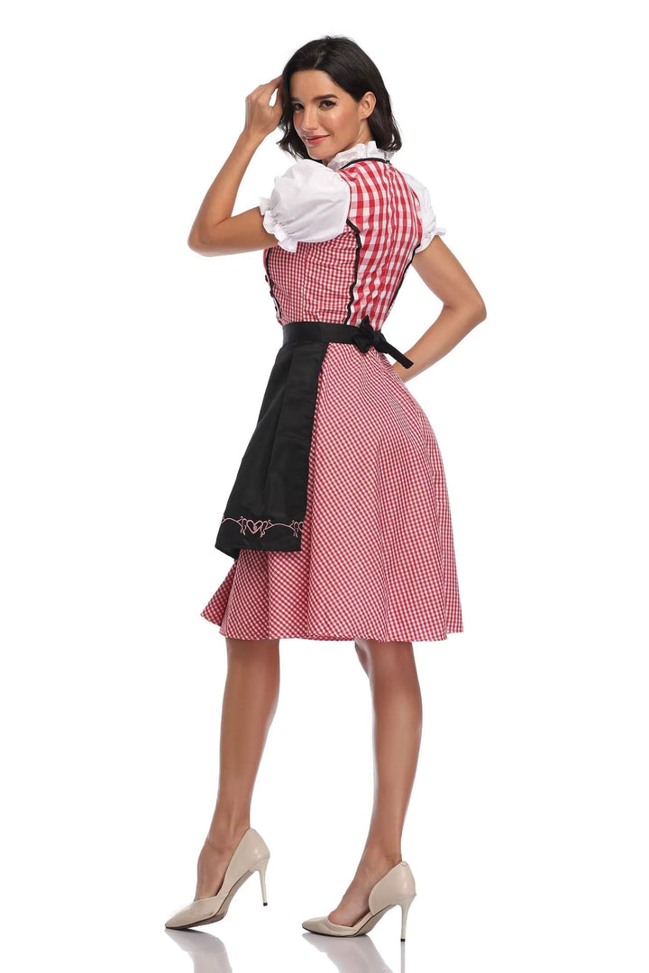 Klassisches Dirndlkleid-Set für Damen für das Oktoberfest - Traditional Polyester