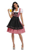 Klassisches Dirndlkleid-Set für Damen für das Oktoberfest - Traditional Polyester