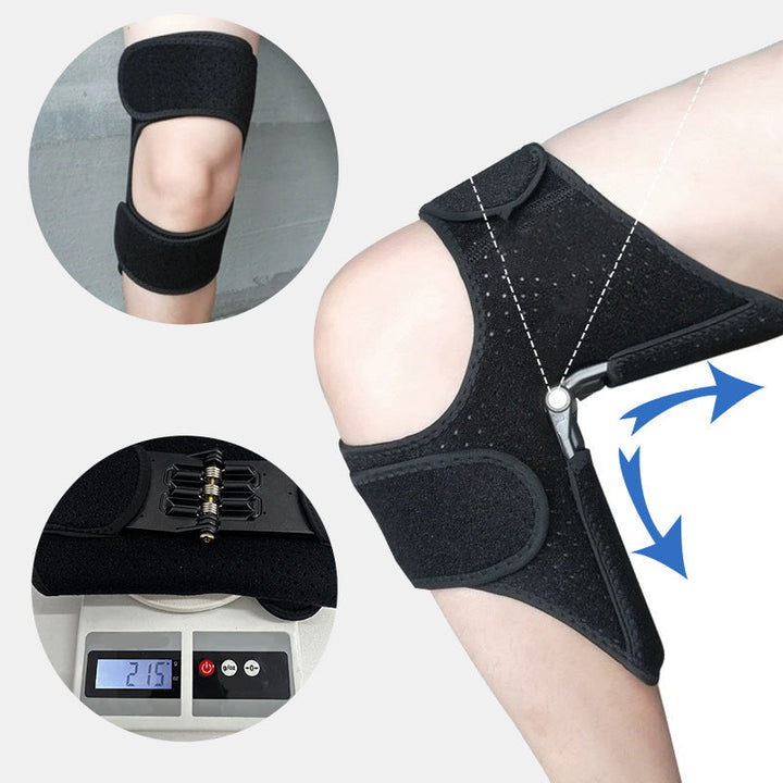 Verstellbare Kniebandage mit Scharnieren – FlexiKnee