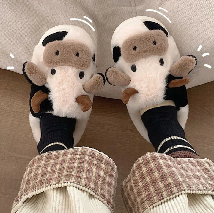 Sommer 2026 Damen Kuhpantoffeln