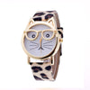 Süße Katzen-Armbanduhr