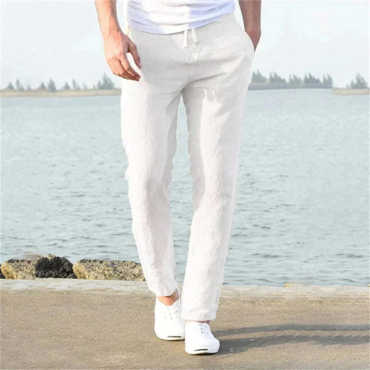 Herren-Leinenhose für den Sommer