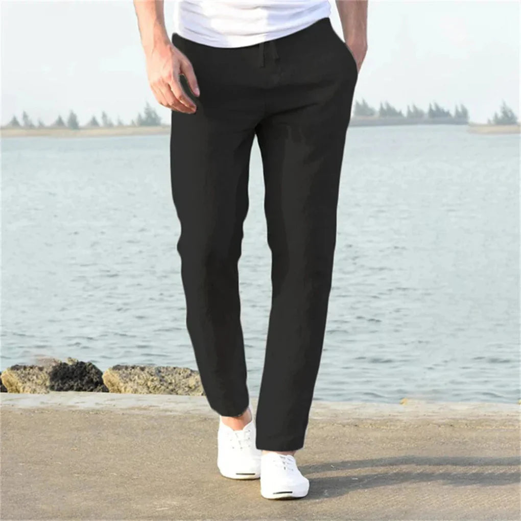 Herren-Leinenhose für den Sommer