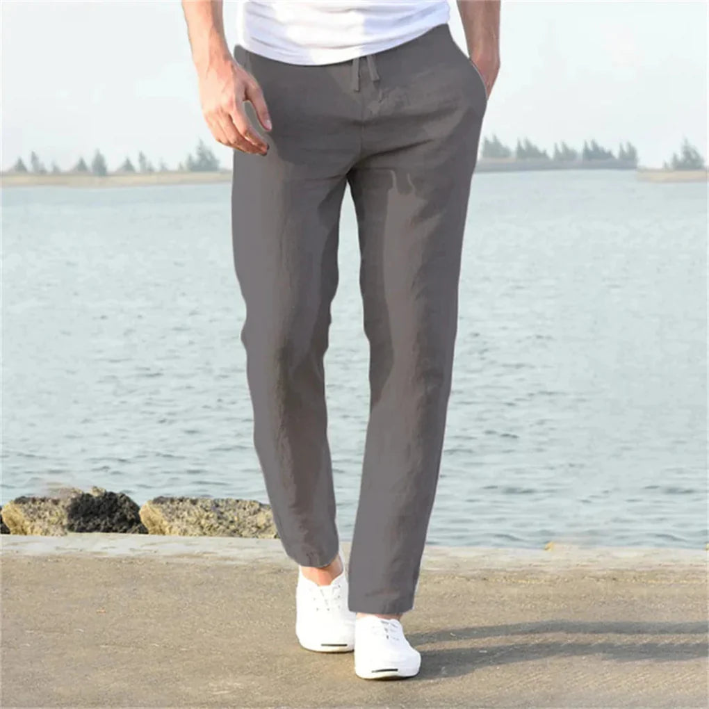 Herren-Leinenhose für den Sommer