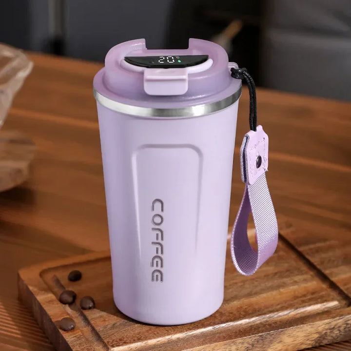 Thermobecher aus Edelstahl mit Smart-Temperaturanzeige – TempMate