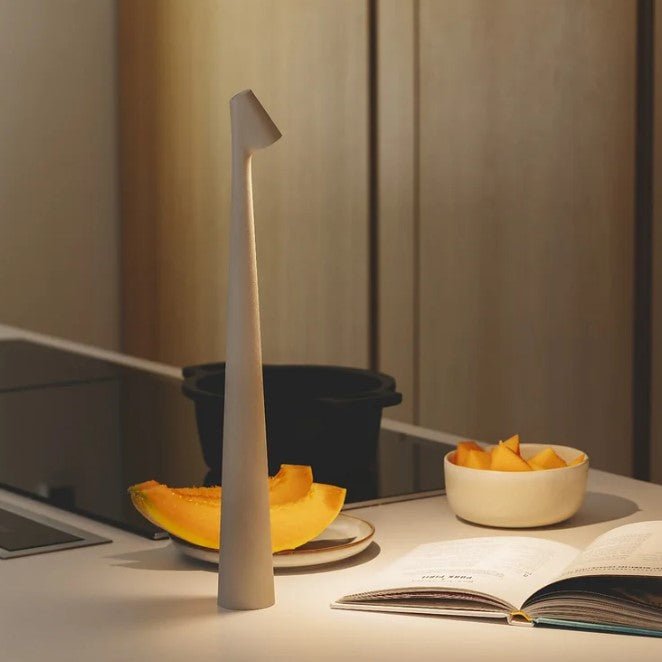 Wiederaufladbare LED-Tischlampe | Polycarbonat | 2700 K Warmweiß | 3 Helligkeitsstufen