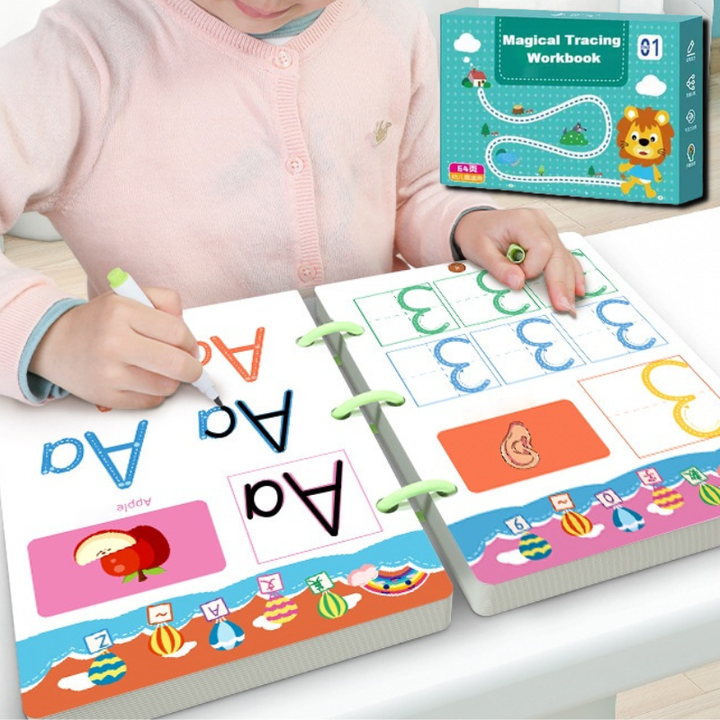 Set Wiederverwendbarer Schreibübungshefte – Pip