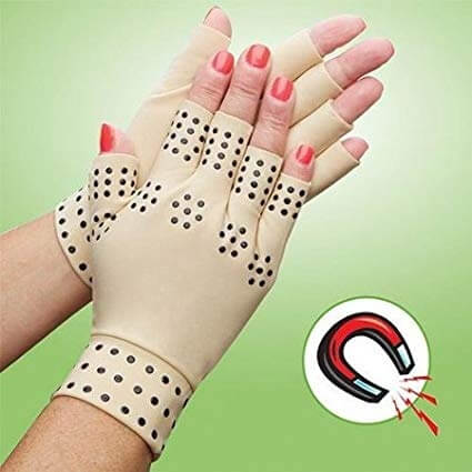 Kompressions-Therapiehandschuhe mit Magneten