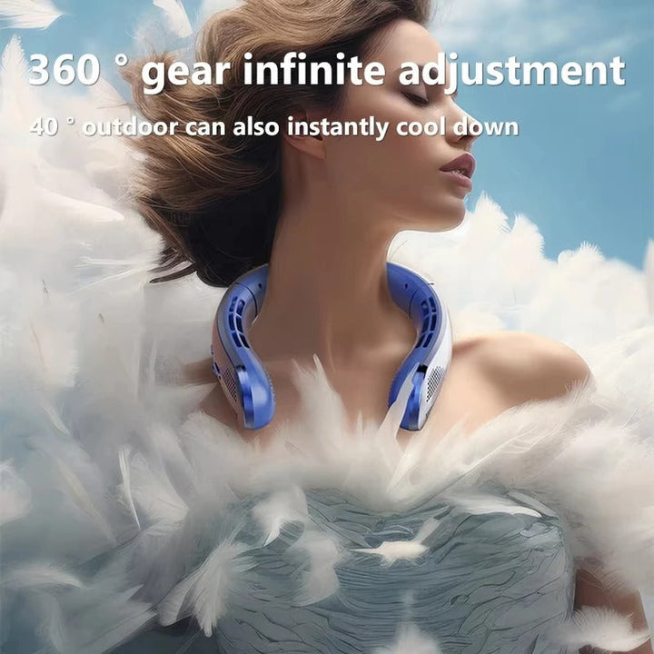 USB-Nackenventilator mit 8000mAh
