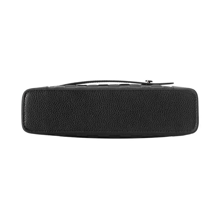 Leder-Herrenhandtasche mit Fingerabdruckschloss – Diebstahlsichere Clutch & Geldbörse