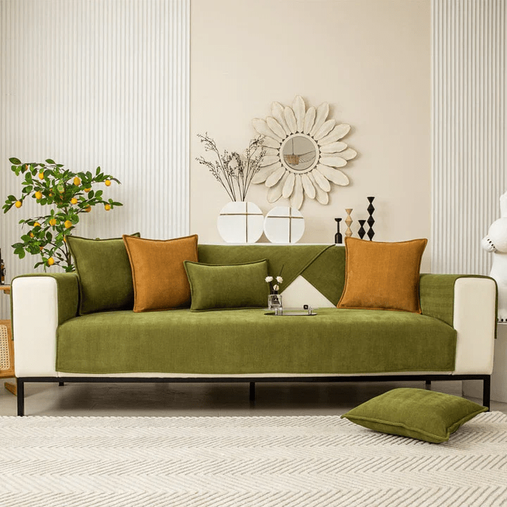 Ultraglatter Sofabezug - Rutschfester Couchschutz