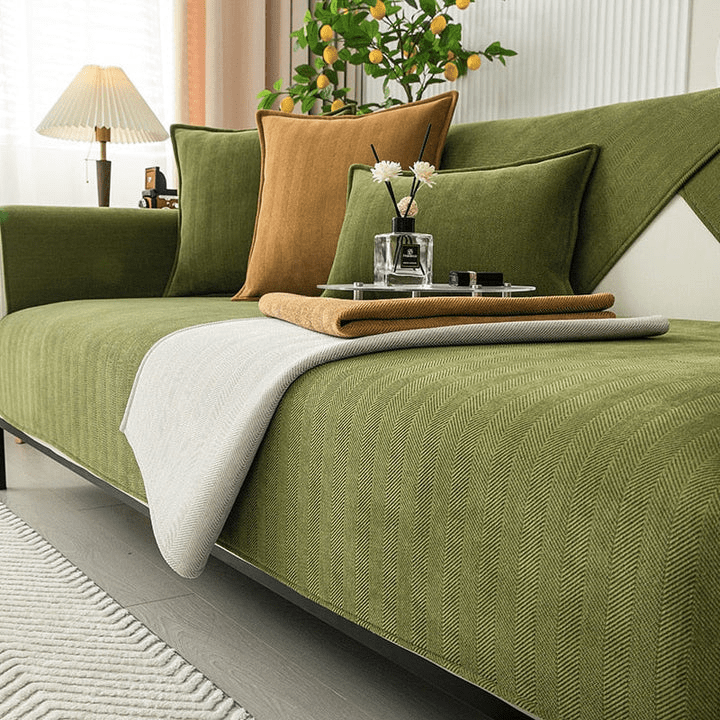 Ultraglatter Sofabezug - Rutschfester Couchschutz
