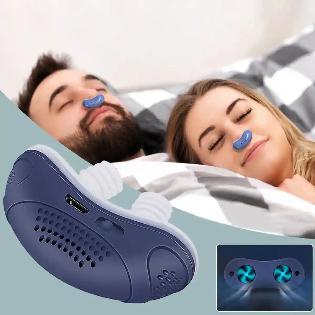 Mikro-CPAP für Schlafapnoe unterwegs und Schnarchen | CPAP-Alternative