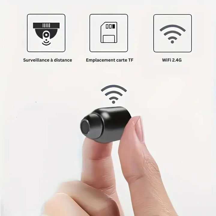 Mini-Spionagekamera Kabellos – Sichere HD-Überwachung