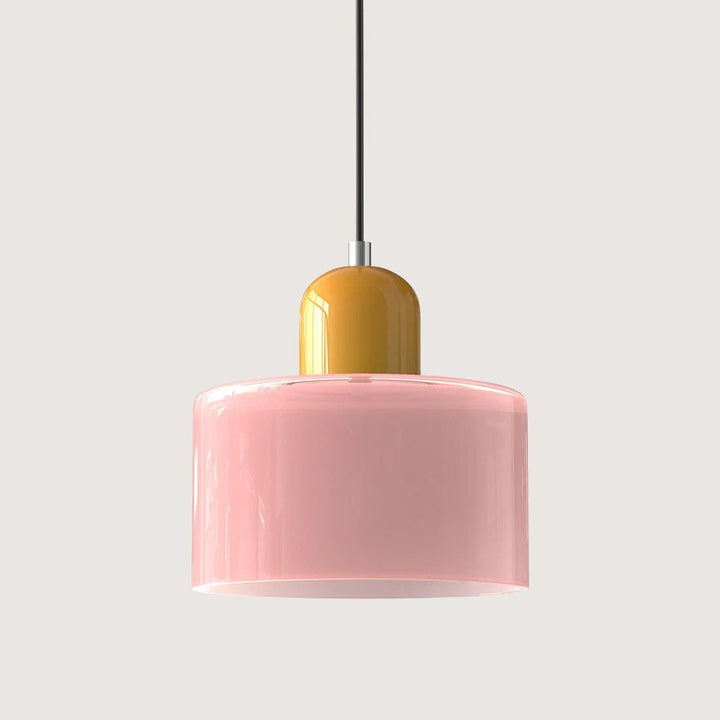 Moderne Glas-Pendelleuchte