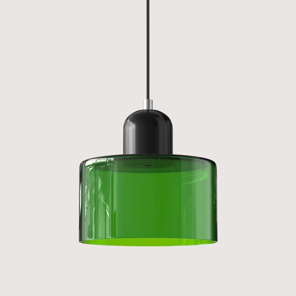 Moderne Glas-Pendelleuchte