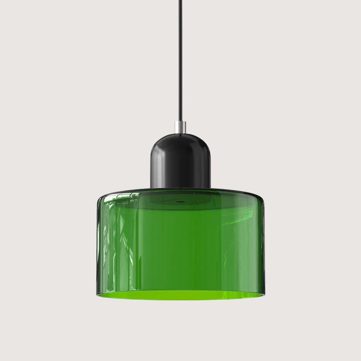 Moderne Glas-Pendelleuchte