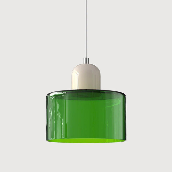 Moderne Glas-Pendelleuchte