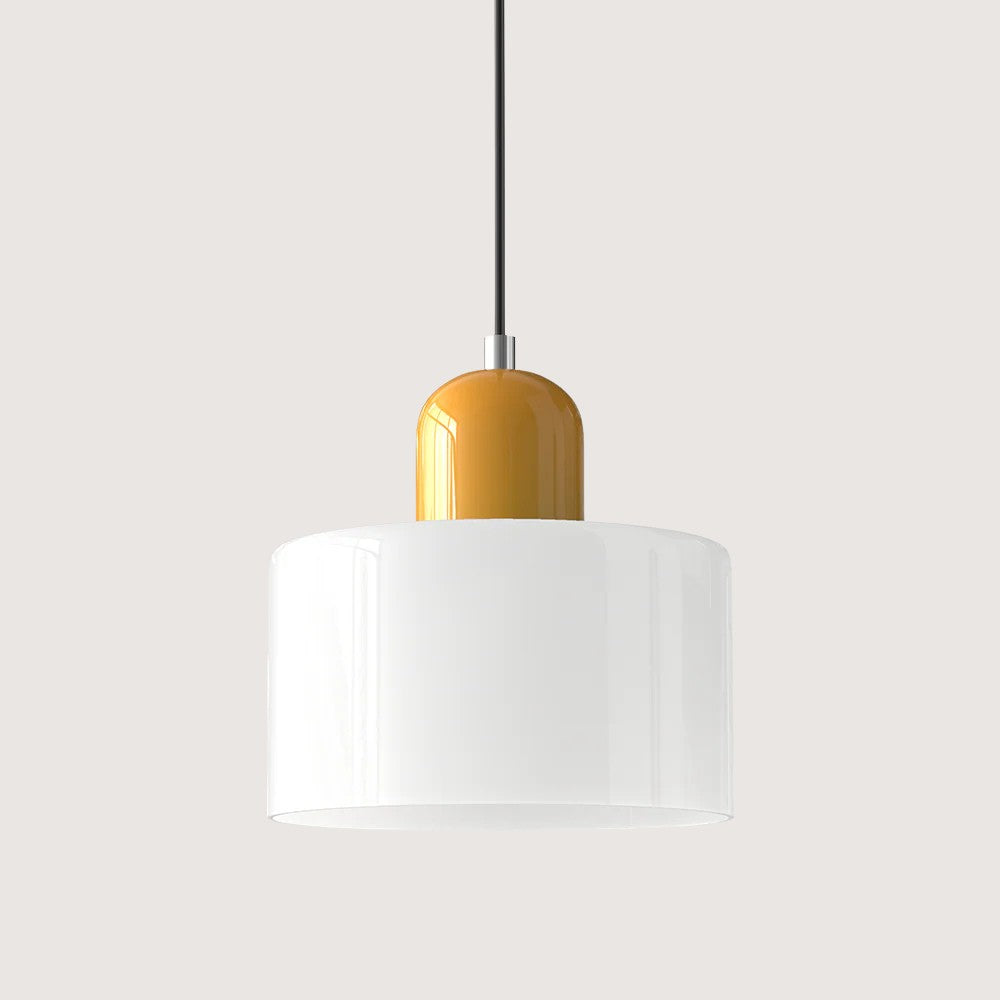 Moderne Glas-Pendelleuchte