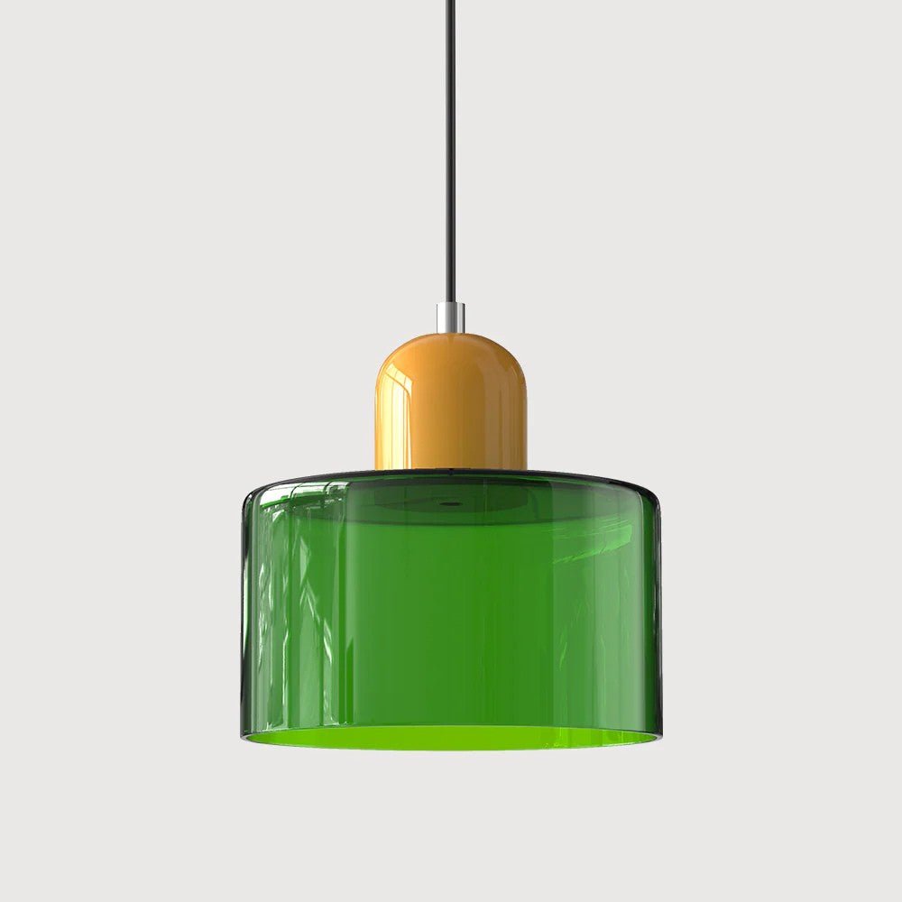 Moderne Glas-Pendelleuchte
